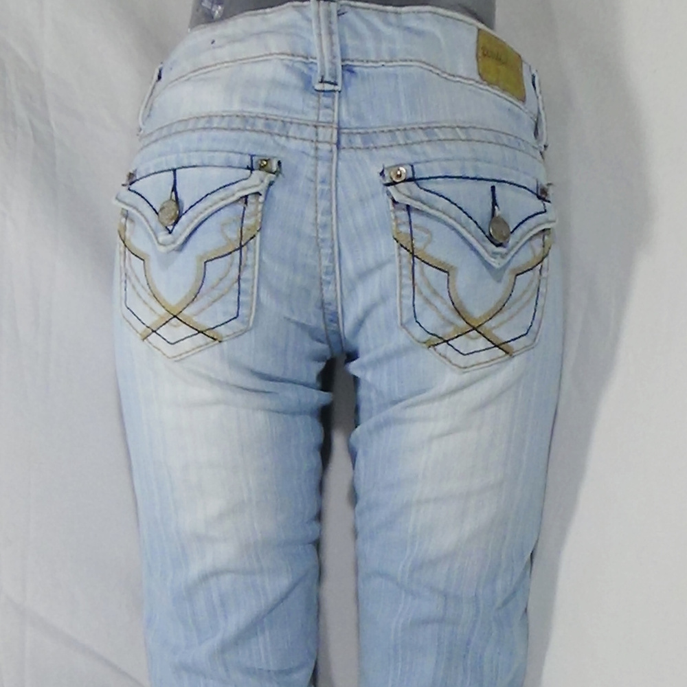WISHFUL PARK "BELLA BOOT-CUT" (SZ 1) LT BLUE